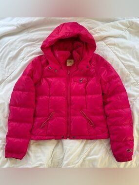 Hollister Co Hooded Puffer Jacket